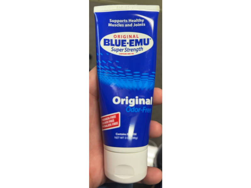 Blue Emu Original Super Strength Muscle & Joints Cream, 3 oz/88 g