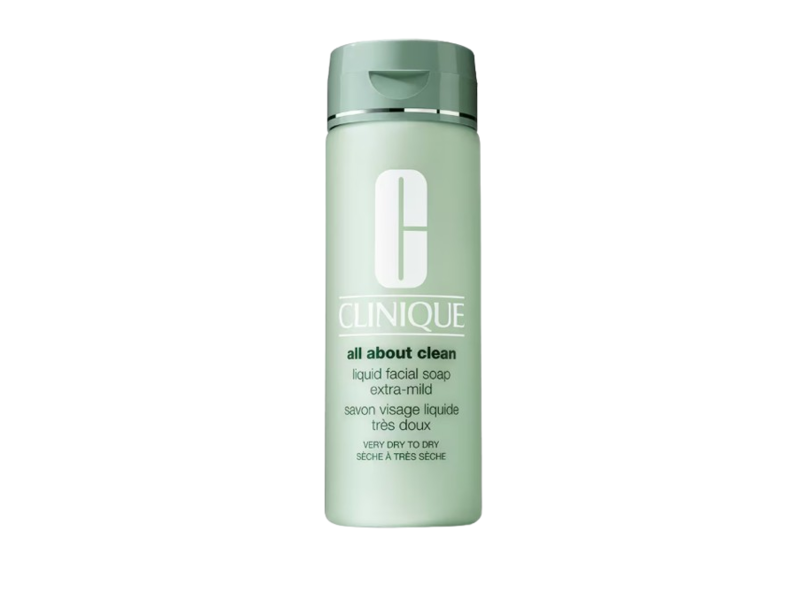 Clinique All About Clean Liquid Facial Soap, Extra-Mild, 6.7 fl oz/200 mL
