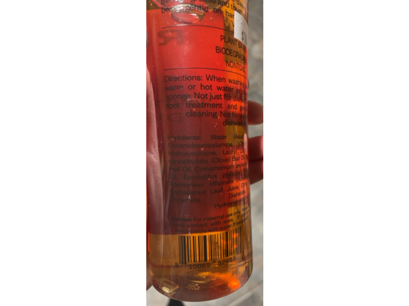 Revive Immunity Boost Dish Soap, Pure Essential Oils, 12 fl oz/355 mL