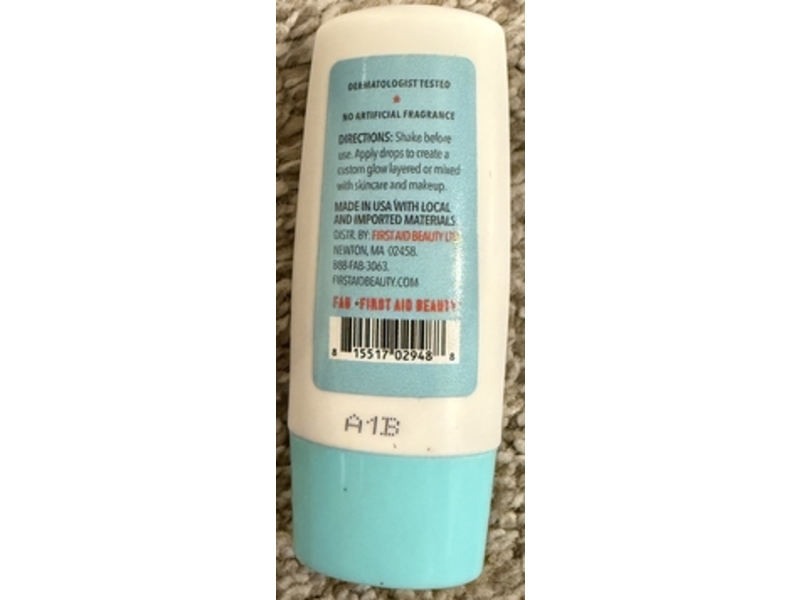 First Aid Beauty Bronze + Glow Drops, Niacinamide, 0.27 fl oz/ 8 mL