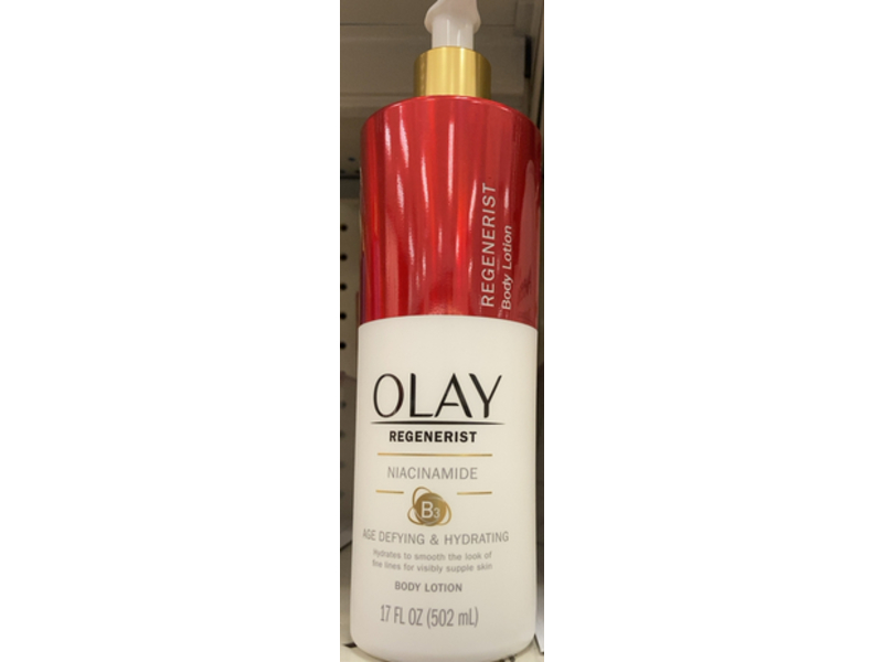 Olay Regenerist Body Lotion, Niacinamide, 17 fl oz/502 mL