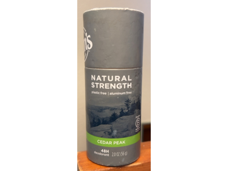 Tom's Of Maine Natural Strength Deodorant, Cedar Peak, 2.0 oz/56 g, Pack Of 3