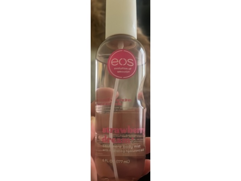 Eos Cashmere Body Mist, Strawberry Dream, 6 fl oz/177 mL
