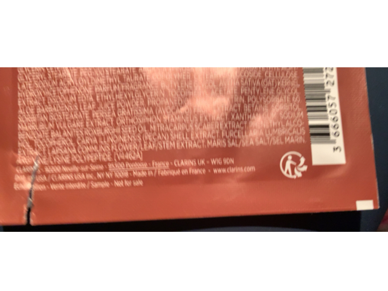 Clarins Paris Extra-Firming Night Cream, 0.06 oz/2 mL