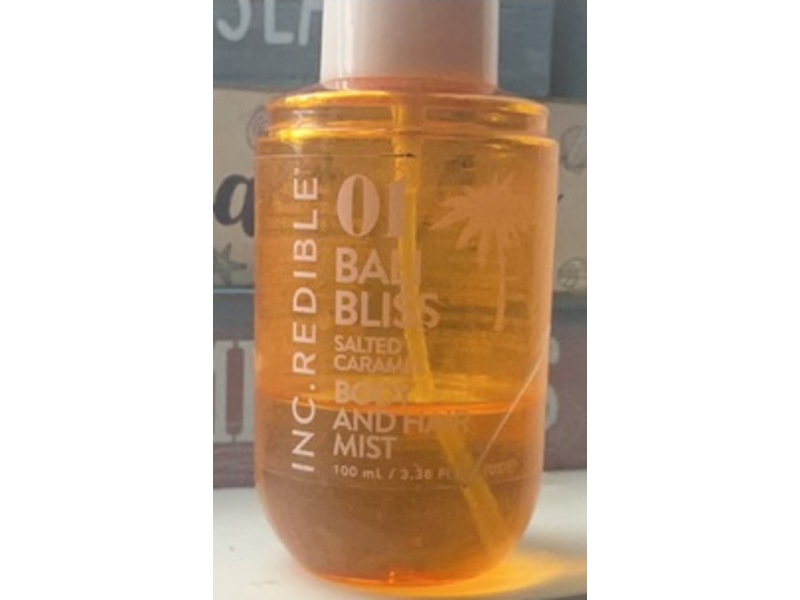 INC.redible Body and Hair Mist, 01 Bali Bliss, 3.38 fl oz/100 mL