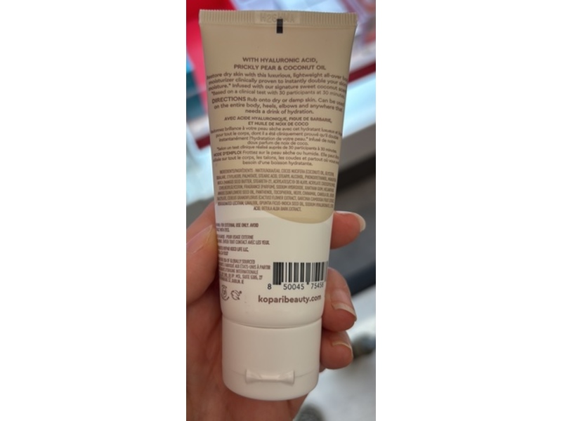 Kopari Ultra Restore Body Butter, Coconut, 2 fl oz/60 mL