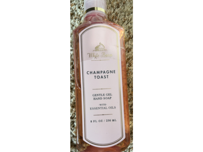 White Barn Champagne Toast Gentle Hand Soap, 8 fl oz/236 mL