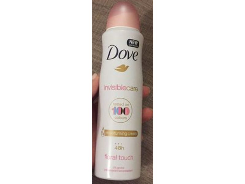 Dove invisible care Antiperspirant Deodorant Spray , floral touch, 150 mL