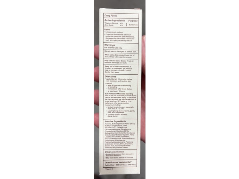 Australian Gold Mineral Tinted Face Lotion Sunscreen, SPF 50, Medium To Tan, 2.5 fl oz/74 mL