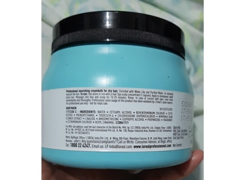 L'oreal Professionel Paris Nourish Hair Spa Mask, 490 g