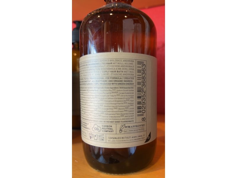 Oway Curly Hair Bath, 8.1 fl oz/240 mL