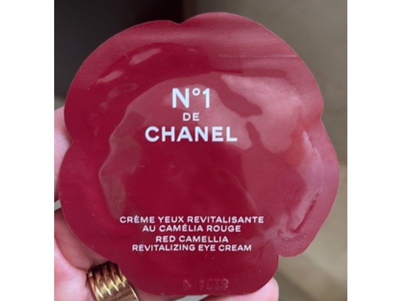Chanel N.1 Revitalizing Eye Cream, Red Camellia, 0.03 fl oz/1 mL