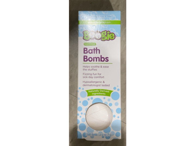 Boogie Kids Bath Bombs, Eucalyptus, 2.8 oz/79 g