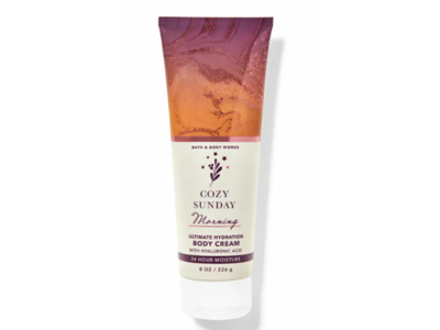 Bath & Body Works Ultimate Hydration Body Cream, Cozy Sunday Morning, 8 oz/226 g
