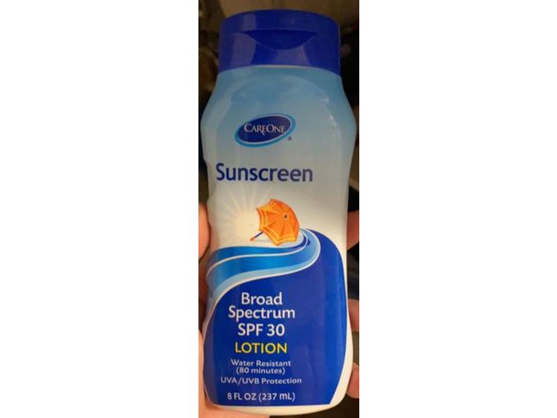 CareOne Sunscreen Lotion, SPF 30, 8 fl oz/237 mL