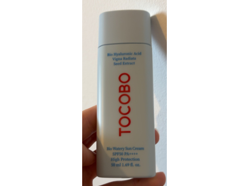 Tocobo Bio Watery Sun Cream, SPF 50 PA++++, 1.69 fl oz/50 mL