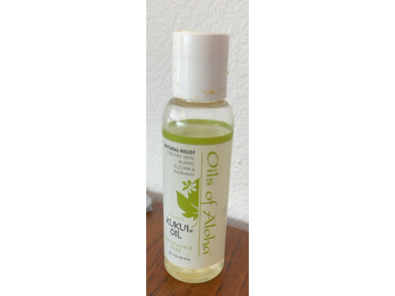 Oils Of Aloha Hawaii's Kukui Oil, 2 fl oz/59 mL
