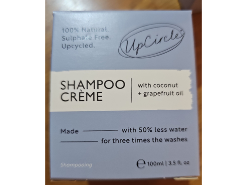 UpCircle Shampoo Creme, Rosemary Oil + Pink Berry, 3.5 fl oz/100 mL