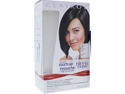 Clairol Nice'N Easy Root Touch-Up Permanent Colour Creme, Black, 1 Pack