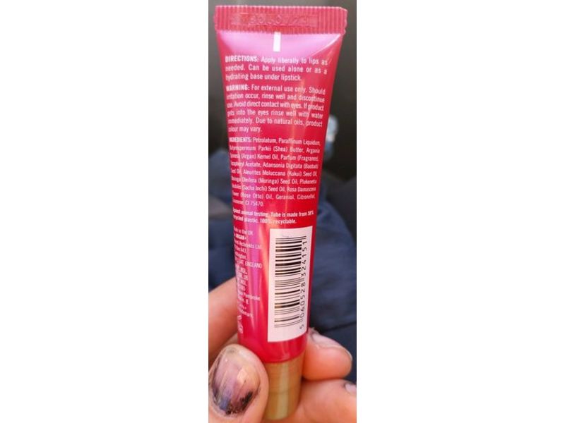 Argan+ Tinted Lip Balm, Rose Otto Oil, 0.5 fl oz/15 mL