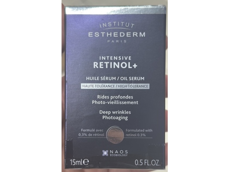 Institut Esthederm Intensive Retinol+ Oil Serum, 0.5 fl oz/15 mL