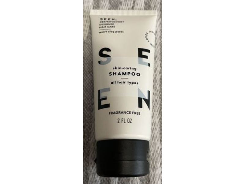 SEEN Shampoo, Fragrance Free, 2 fl oz