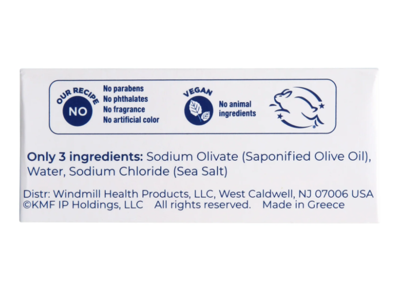 Kiss My Face Olive Oil Bar Soap, 4 oz/345 g, 3 Count