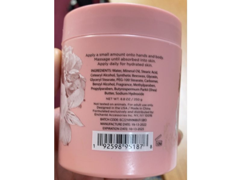Aroamfields Soothing & Nourishing Body Butter, Shea Blossom, 8.8 oz/250 g