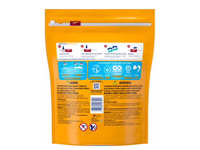 Arm & Hammer 5 in 1 Power Paks, Clean Burst, 42 Count