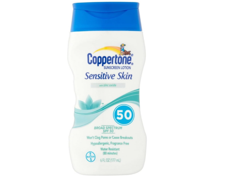 Coppertone Sunscreen Lotion, SPF 50, 6 fl oz/177 mL
