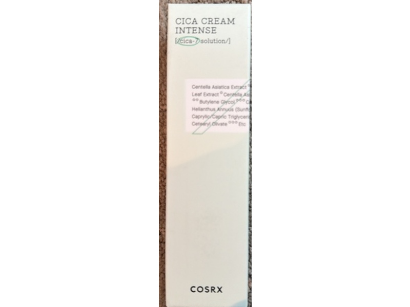 COSRX Pure Fit Cica Intensive Face Moisturizer, Centella Asiatica Extract, 1.7 oz/ 50 mL