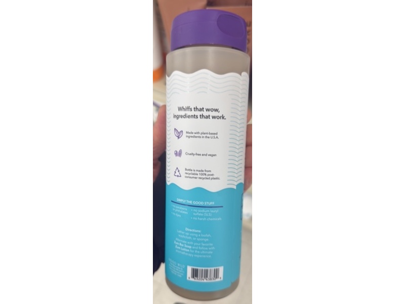 Zum Plant-Based Body Soap, Sea Salt, 16 fl oz/473 mL