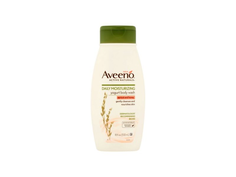 Aveeno Daily Moisturizing Yogurt Body Wash, 18 fl oz/532 mL
