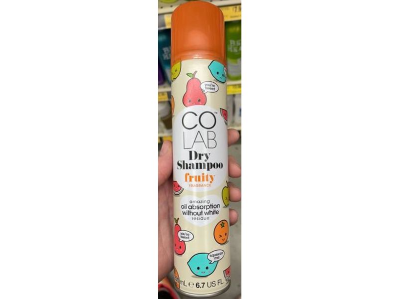 Co Lab Dry Shampoo, Fruity Fragrance, 6.76 fl oz/200mL