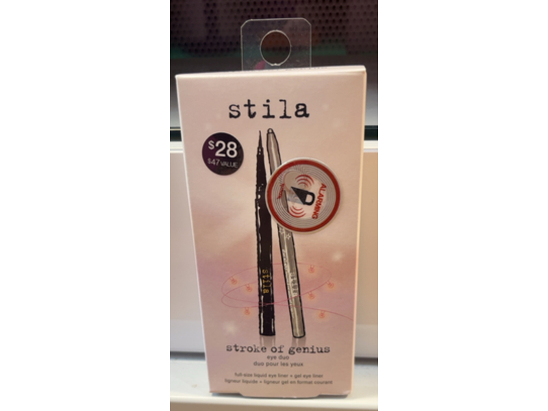 Stila Stroke Of Genius Eye Duo, Black & Silver