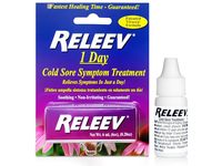 Releev 1-Day Cold Sore Symptom Treatment, 0.20 oz/6 mL - thumbnail 1