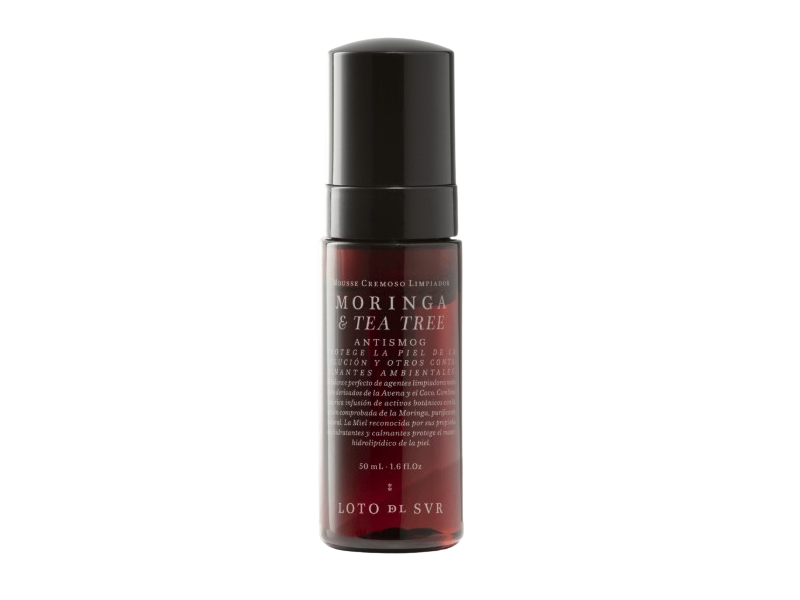 Loto Del Svr Creamy Cleansing Mousse, Moringa & Tea Tree, 5 fl oz/150 mL