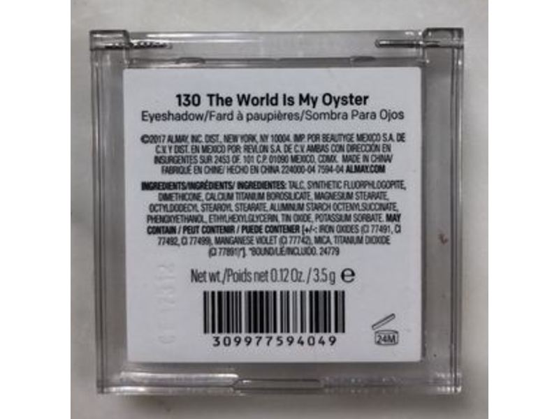 Almay Eyeshadow Squad, 130 The World Is My Oyster, 0.12 oz/35 g