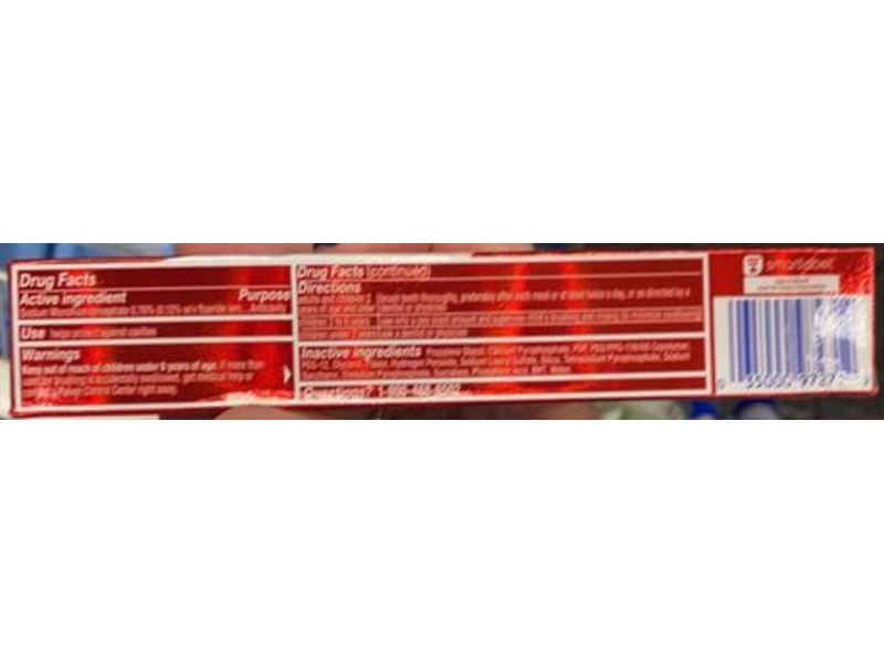 Colgate Optic White Advanced Toothpaste, Sparking White, 1.45 oz/41 g, Pack Of 2