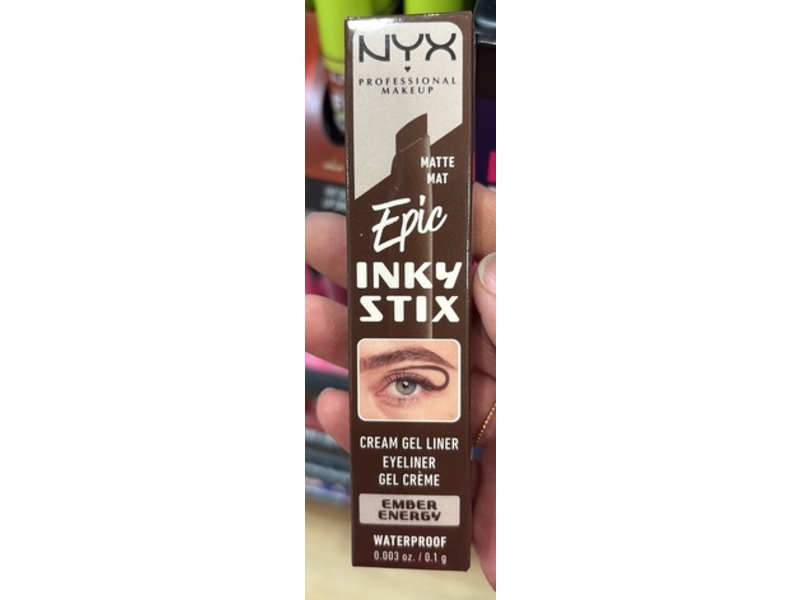 Nyx Professional Makeup Epic Inky Stix Cream Gel Eyeliner, Ember Energy, 0.003 oz/0.1 g