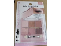 L.a Colors 6 Color Eyeshadow Palette, Playful, 0.14 oz/4 g - thumbnail 1