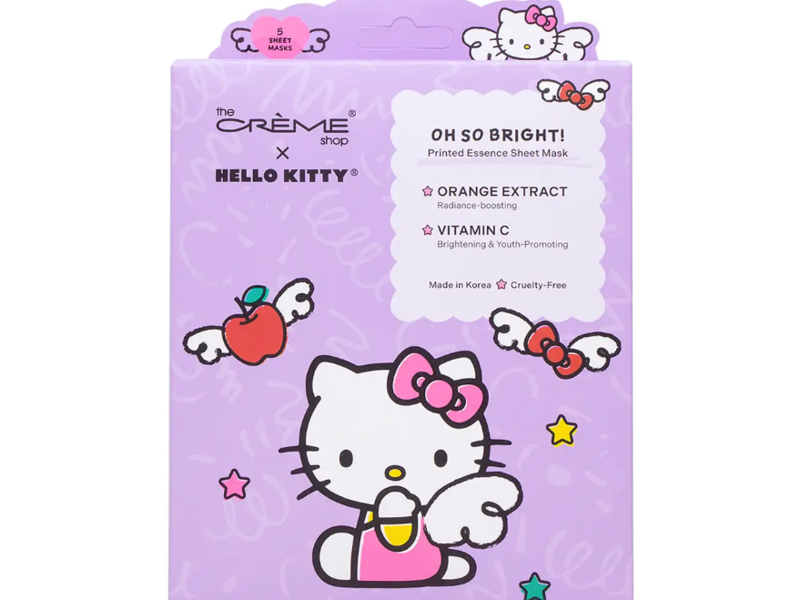 The Creme Shop Oh So Bright Printed Essence Sheet Mask