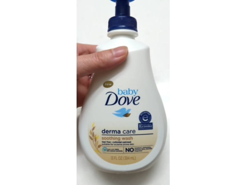 Dove Baby Derma Care Soothing Wash, 13 fl oz/384 mL