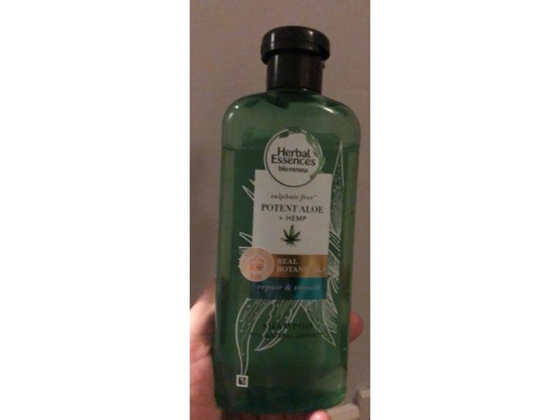 Herbal Essences Repair & Smooth Shampoo, Potent Aloe, 380 mL