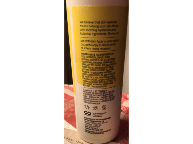 Acure Brightning Micellar Water, 8 fl oz/236 mL