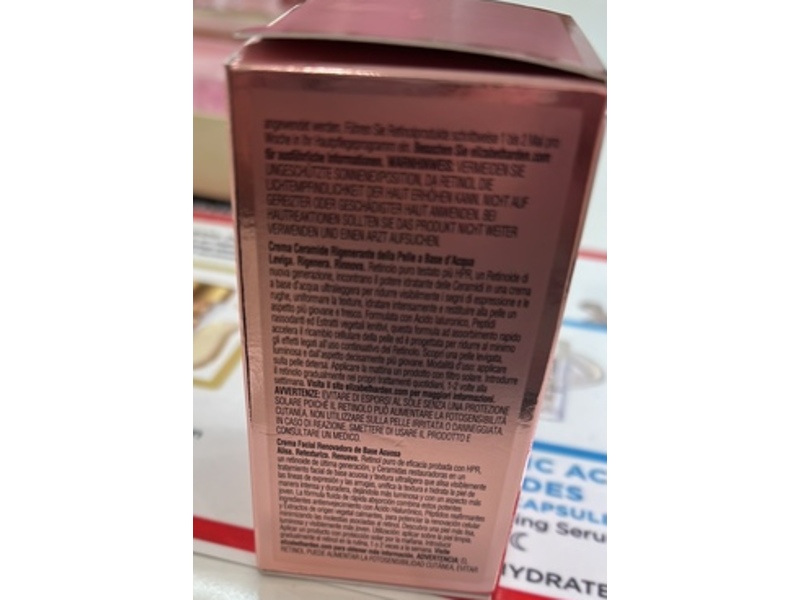 Elizabeth Arden Skin Renewing Water Cream, Retinol + Hpr Ceramide, 1.7 fl oz/50 mL