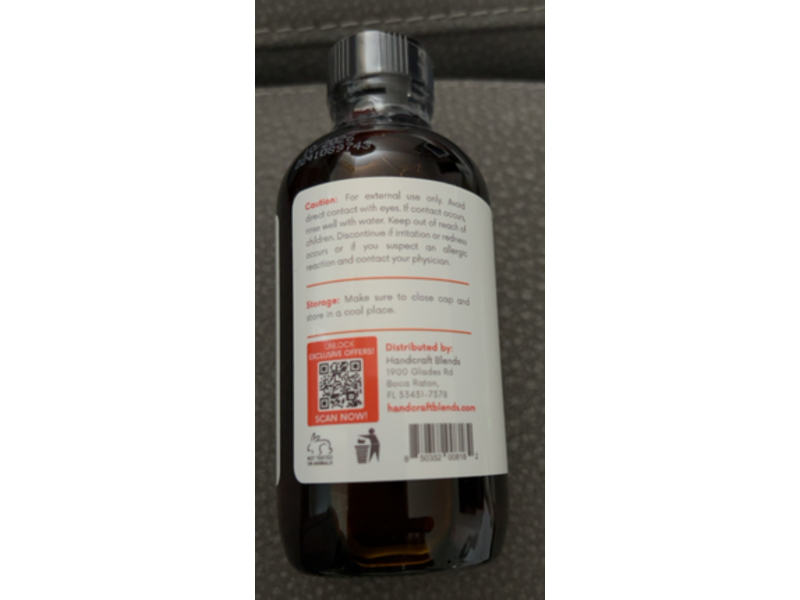 Handcraft Blends Orange Essential Oil, 4 fl oz/118 mL