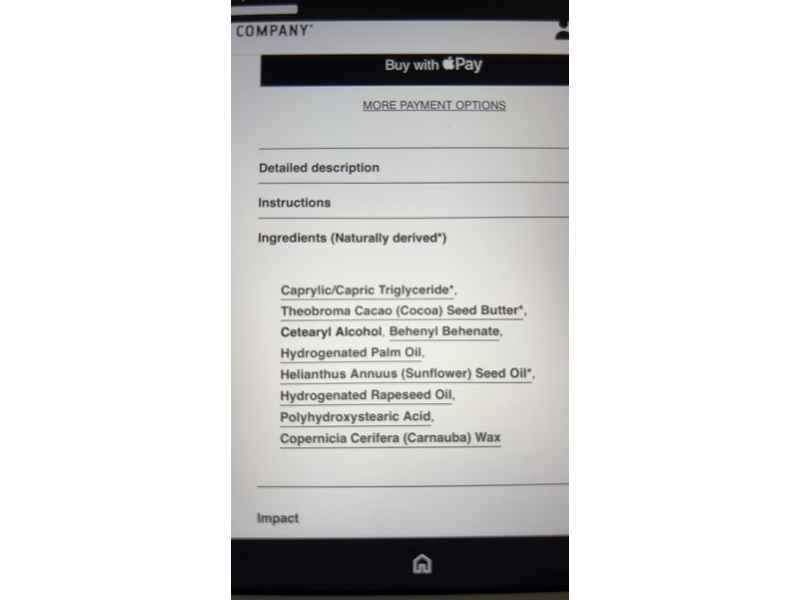 The Unscented Company Nourishing Lotion Bar, 2.5 oz/70 g