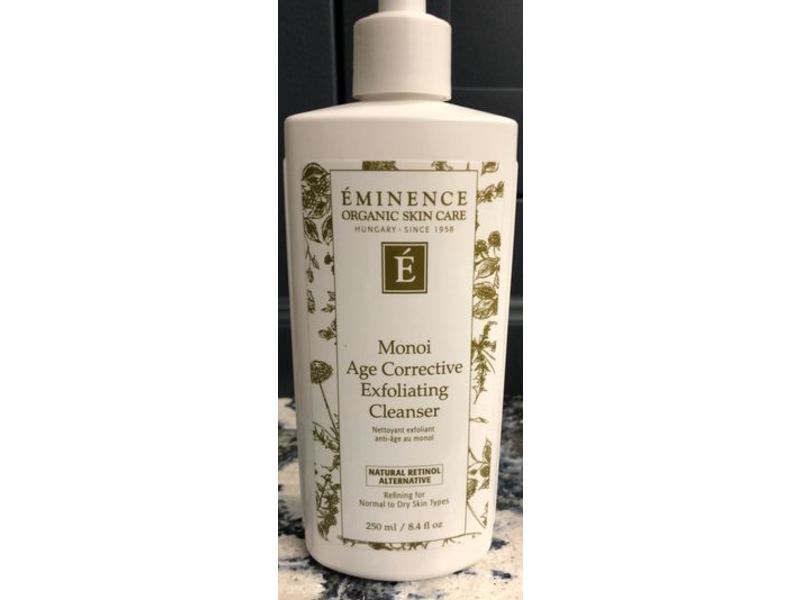 Eminence Monoi Age Corrective Exfoliating Cleanser, 8.4 fl oz/250 mL