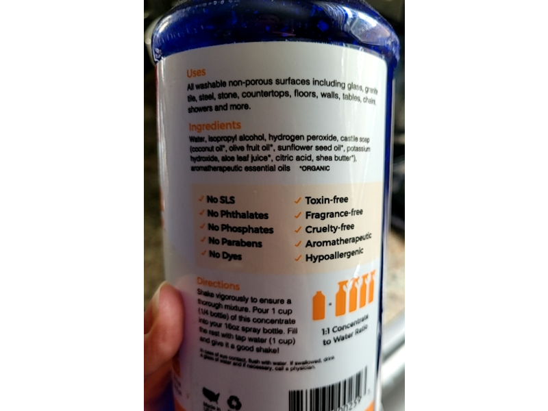 Truce All-Purpose Cleaner Refill, Citrus, 32 fl oz